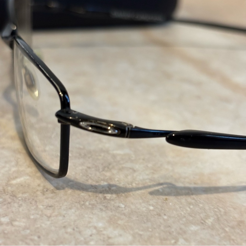 Oakley Capacitor metal rectangular oval eyeglasses - image 5